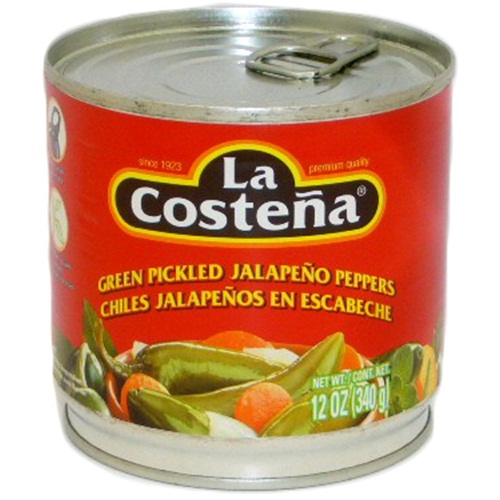 La Costeńa Jalapeńos 12oz Whole