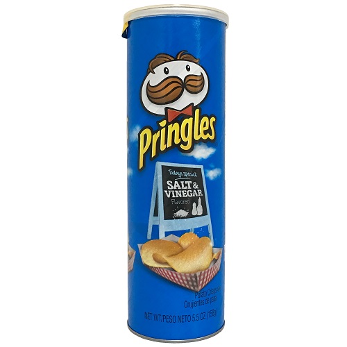 Pringles 5.5oz Salt & Vinegar Crisps