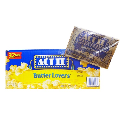 ACT II Popcorn 2.75 Butter Lovers