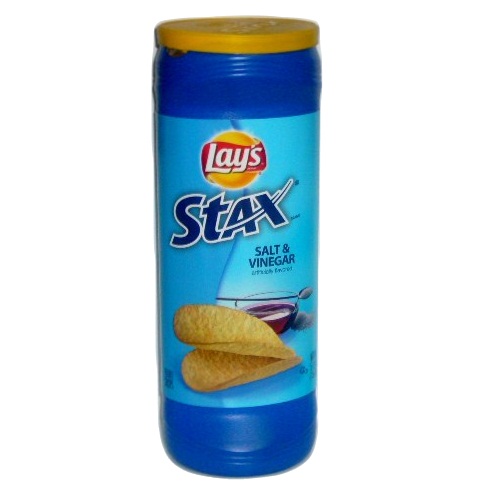 Lays Stax 5Ẅoz Salt & Vinegar