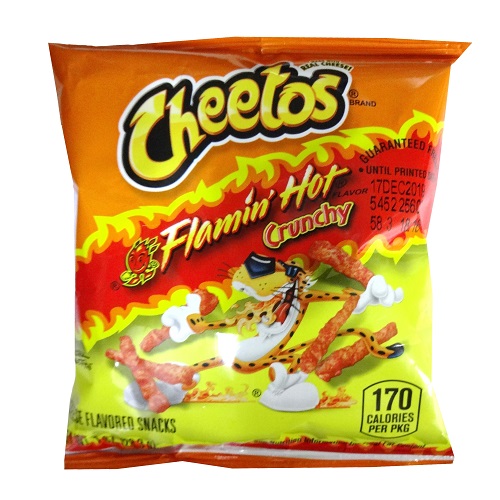 Cheetos Flaming Hot Crunch 1oz