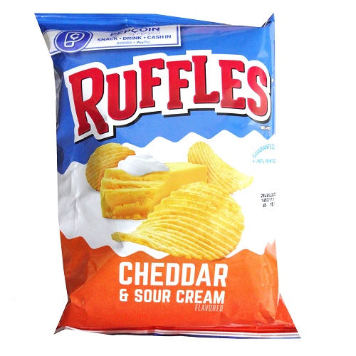 Lays Ruffles Cheddar & Sour Cream 2.125o