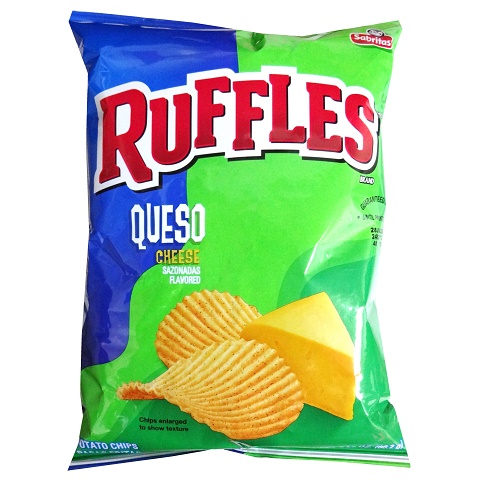 Lays Ruffles Queso 2.1-8oz