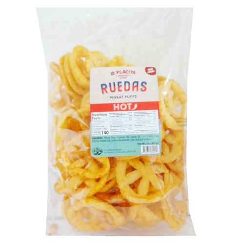 Rueditas Snack 3oz Spicy Hot