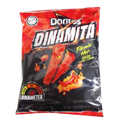 Lays Doritos Dinamita Flamin Hot Ques