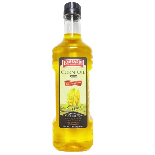 Lombardi Corn Oil 33.8oz Plus