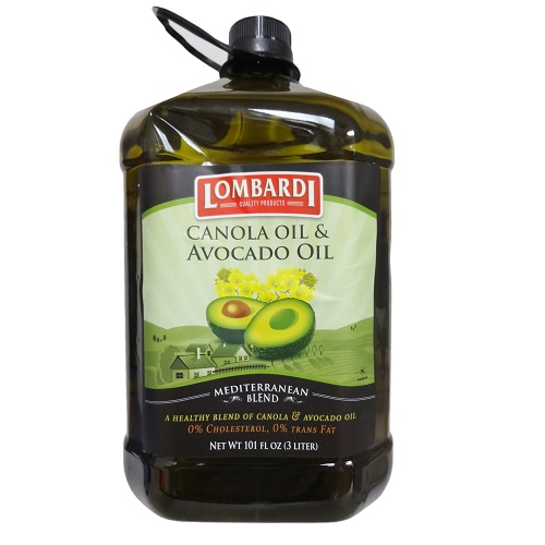 Lombardi Canola & Avocado Oil 3 Ltrs Ble