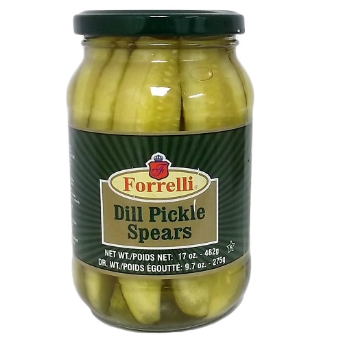 Forrelli Dill Pickle Spears 17oz