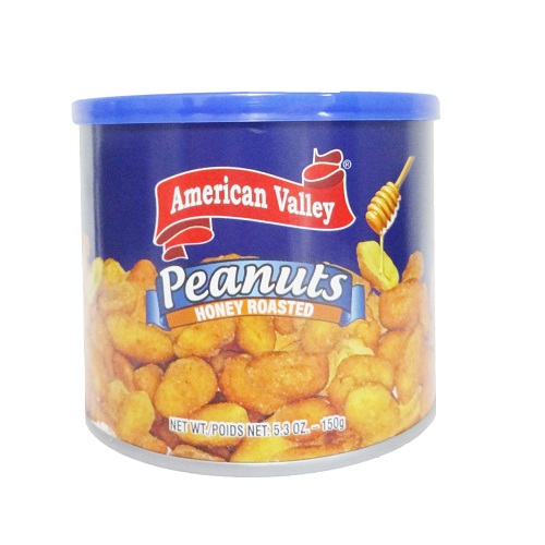 A.V Peanuts Honey Roasted 5.3oz Jar