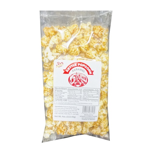 Kettle Popcorn Caramel 4oz