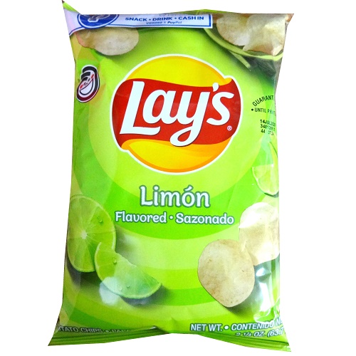 Lays Potato Chips Limon 2ỳoz