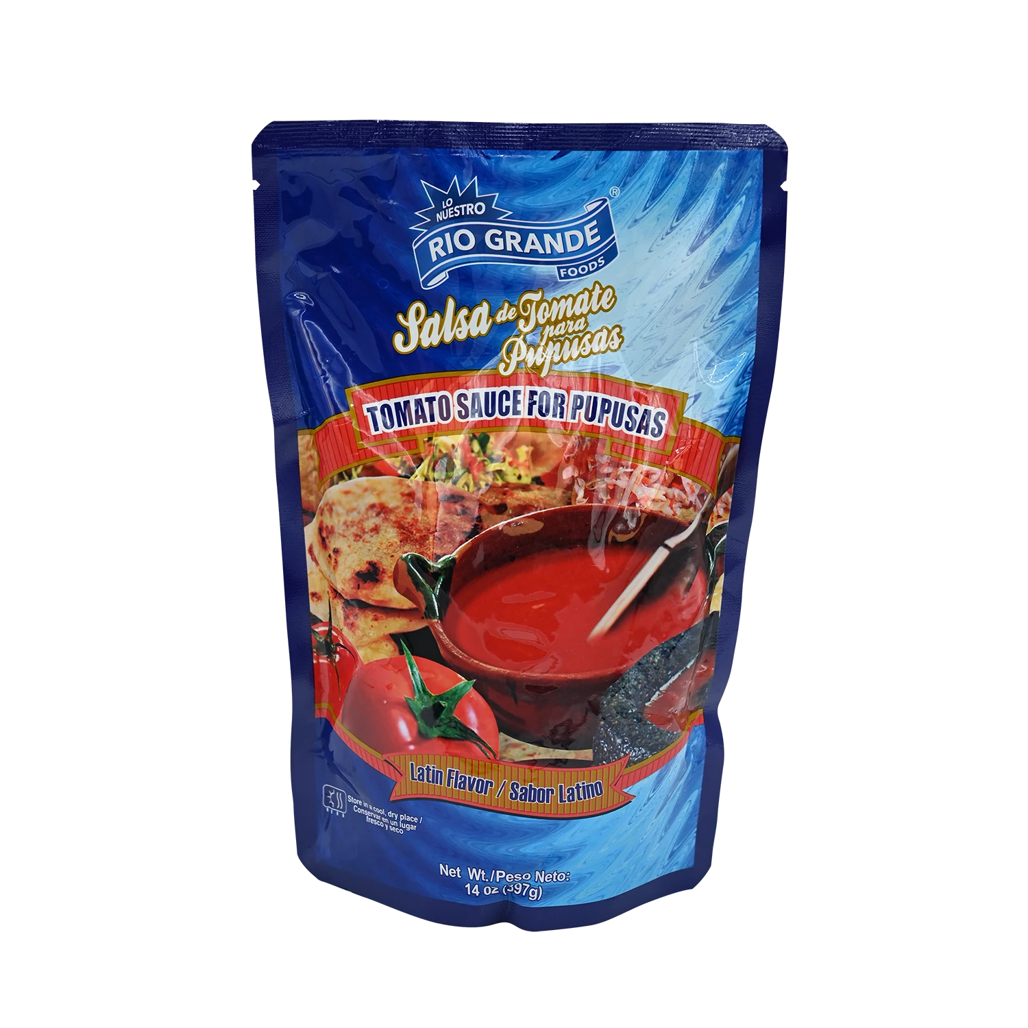 RIO GRANDE Salsa de Tomate para Pupusas