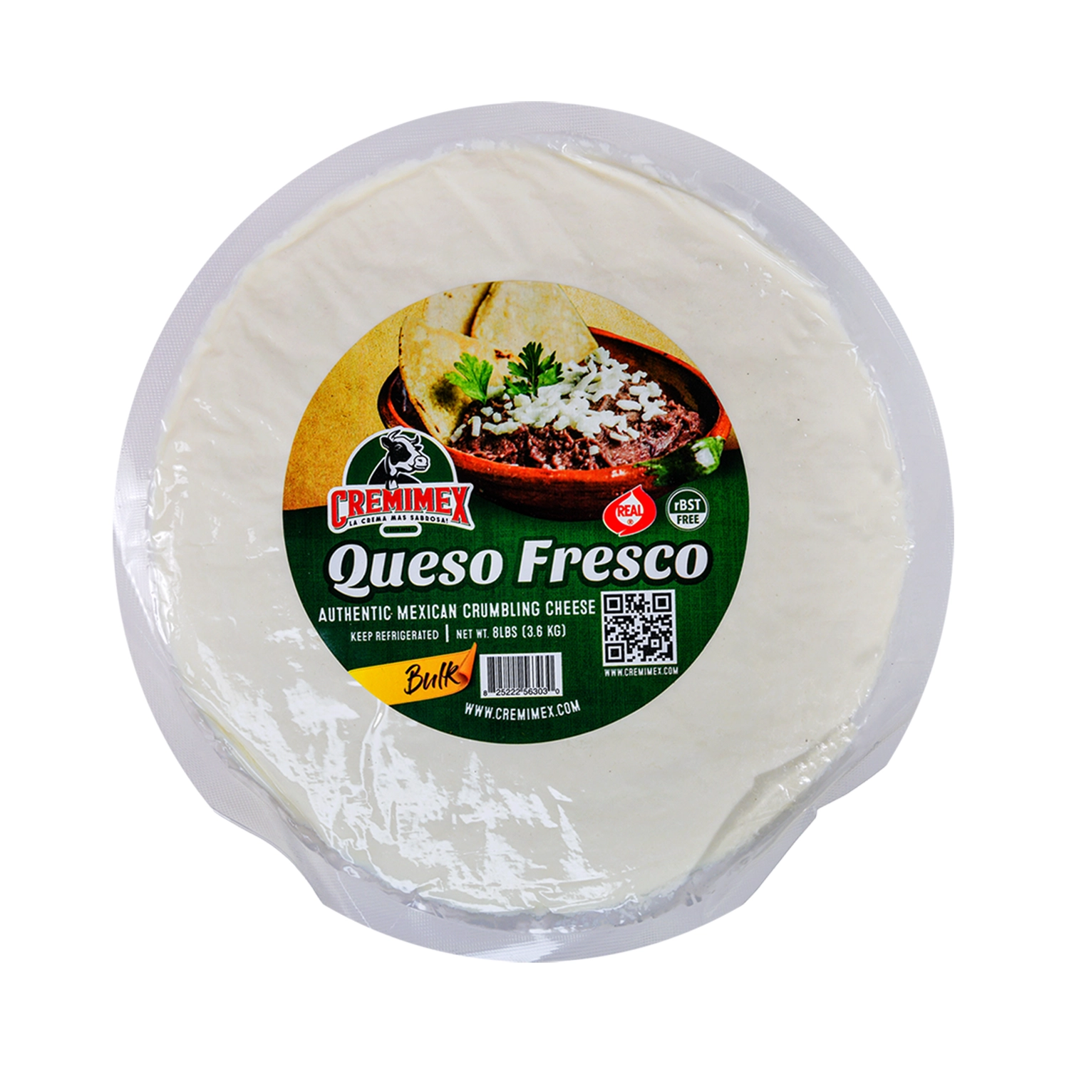 Queso Fresco Wheel Bulk