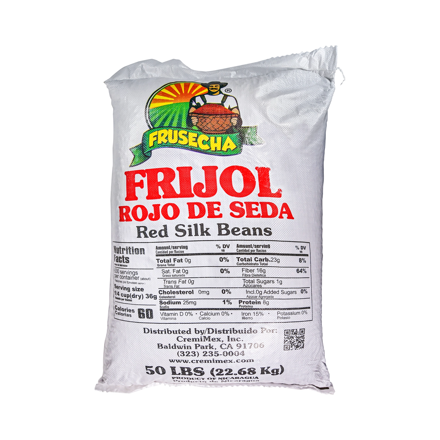 FRUSECHA  Frijol Rojo de Seda