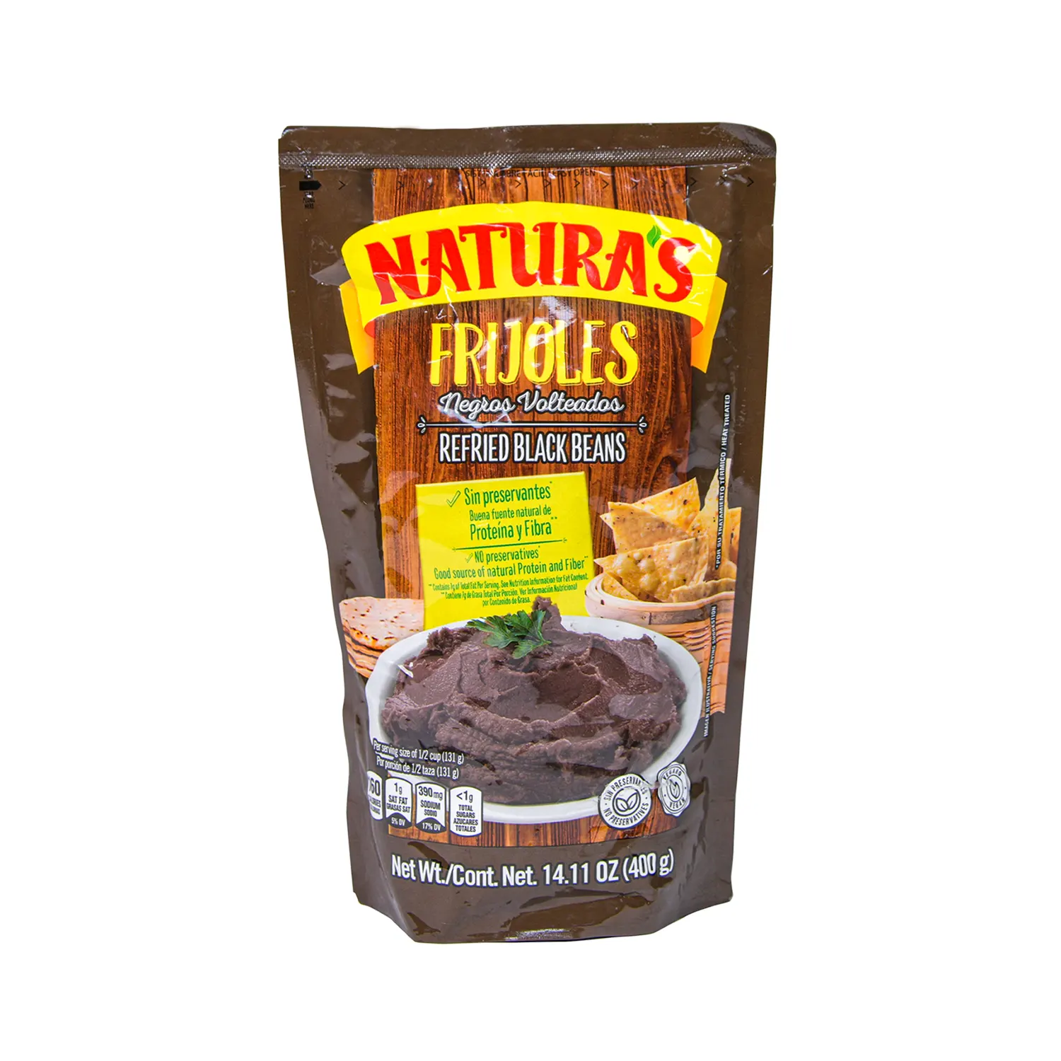 NATURAS Frijoles Negros Volteados