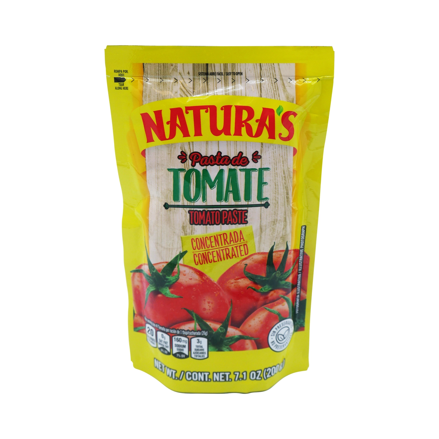 NATURAS Pasta de Tomate
