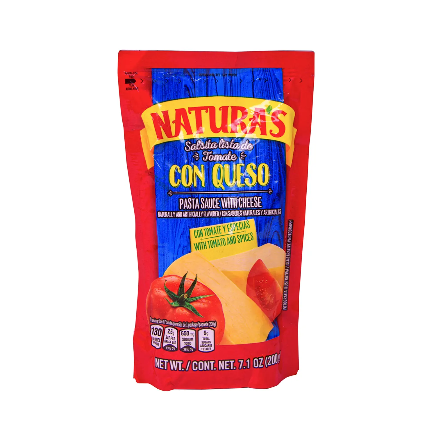 NATURAS Salsa con Queso
